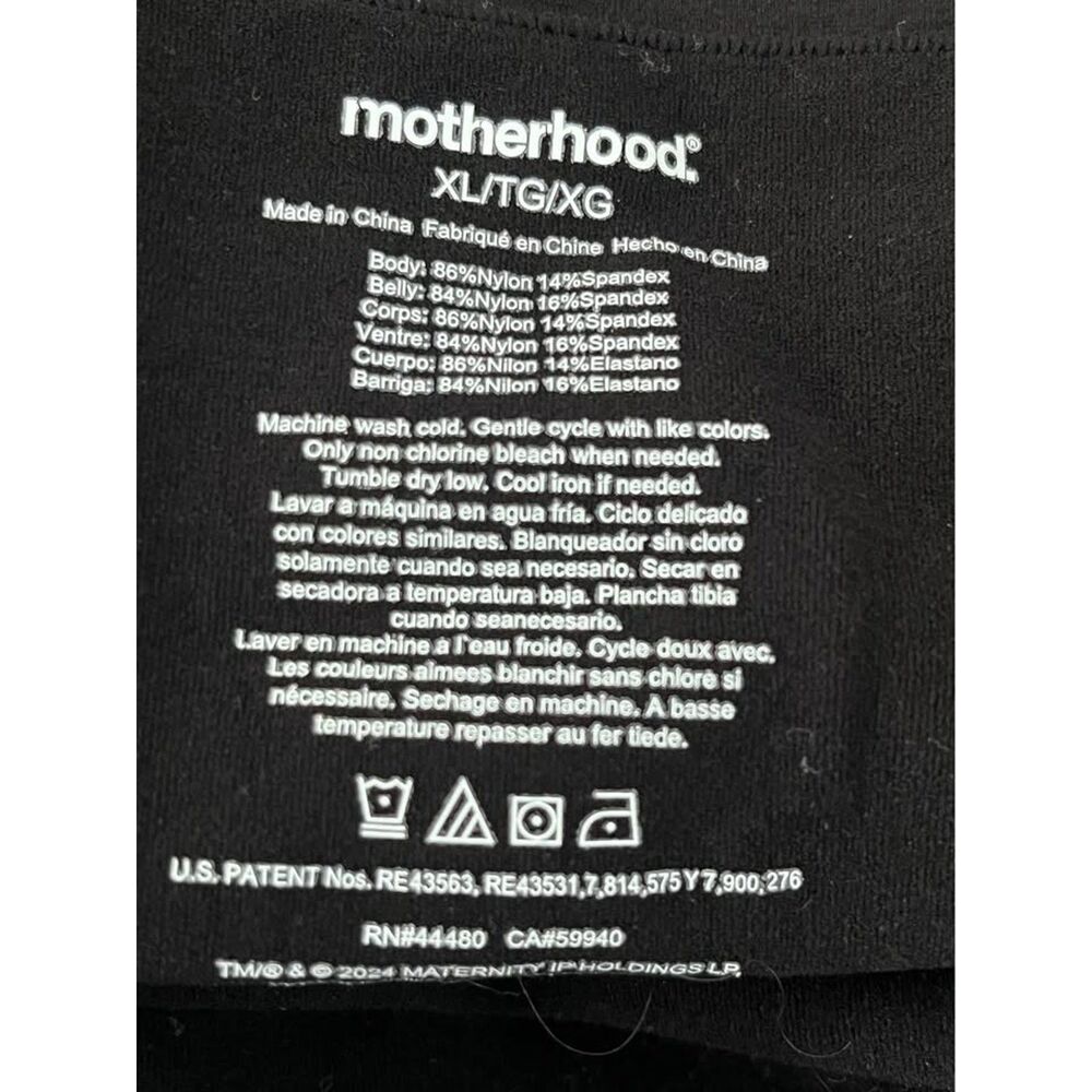 New Motherhood Full Stretch Leggings Size XL - Picture 8 of 8